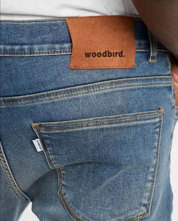 Woodbird Jeans Matti blau