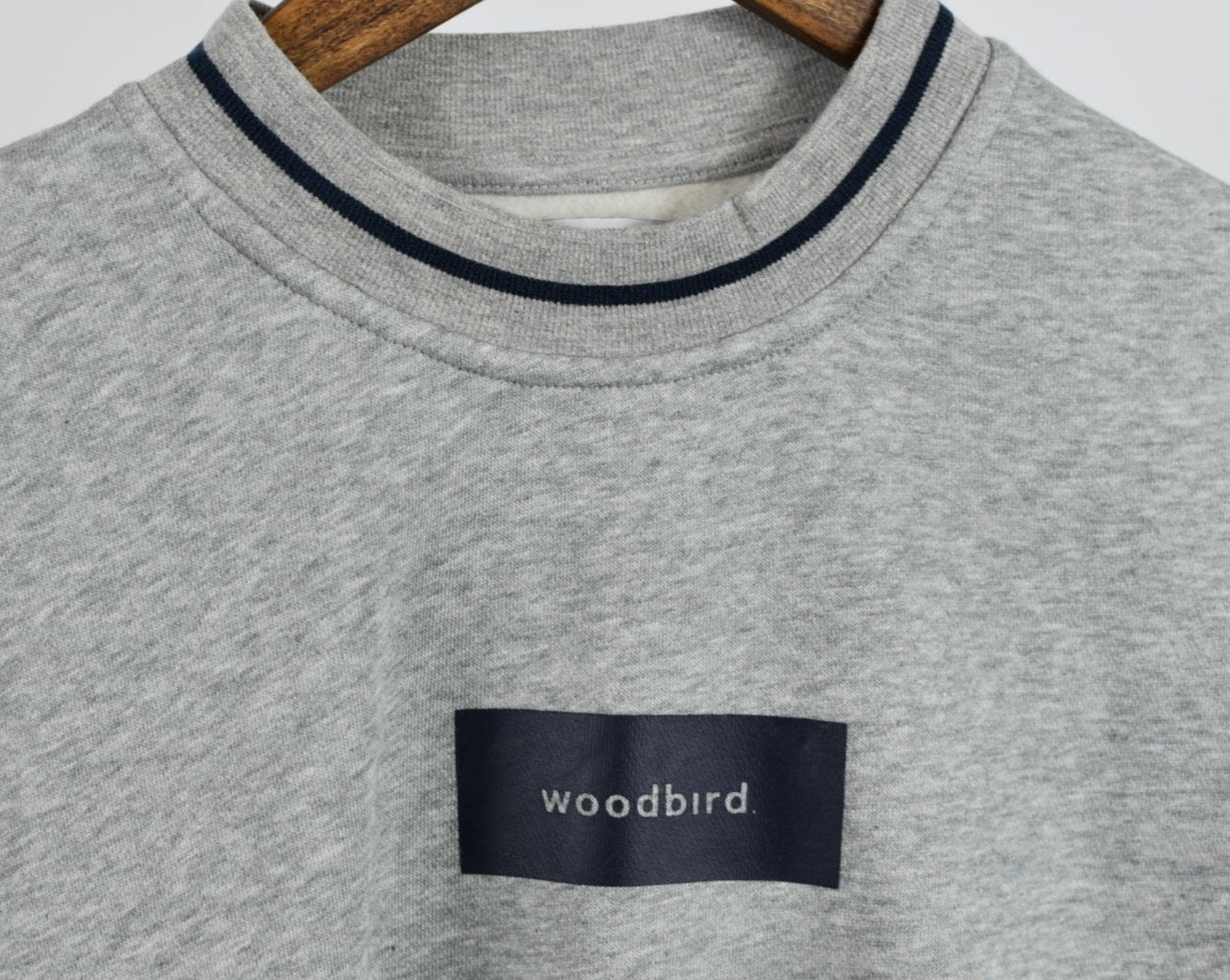 Woodbird Sweatshirt grau